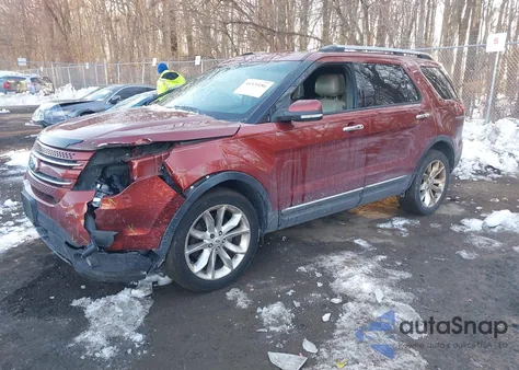 2014 Ford Explorer Limited z USA, uszkodzony, nr VIN 1FM5K8F83EGB14290
